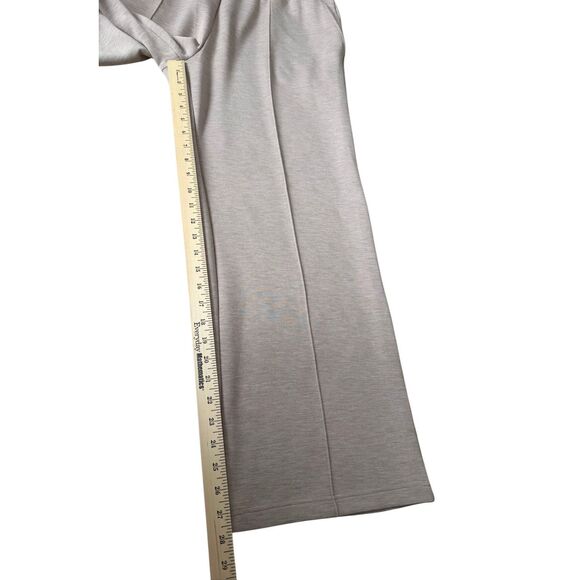 NWOT VARLEY Set Double Soft The Wide Leg Pant 28" Hawley Half Zip Sweat XL Taupe - Picture 13 of 16